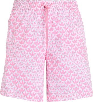 Graphics Monogram Aop Short Shorts & Bermuda Shorts Pink