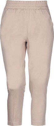 CARLA G. Cropped Pants Sand