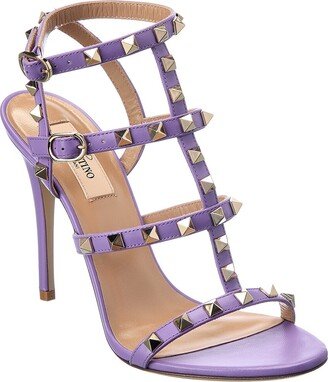 Rockstud Caged 100 Leather Sandal