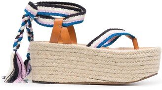 Mezzee platform espadrille sandals