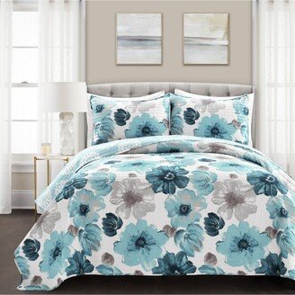 Leah 3 Piece Quilt Set, Full/Queen