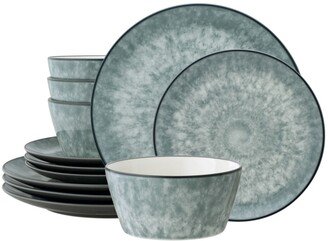 Colorkraft Essence 12 Piece Dinnerware Set, Service for 4