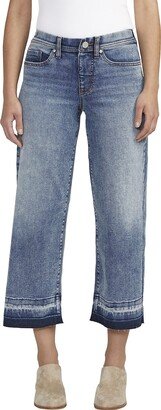 Women's Ava Mid Rise Wide Leg Pull-on Jeans