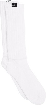 Scrunch Socks in White, Size: Small/Medium