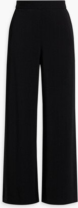 Lyra stretch-cady wide-leg pants