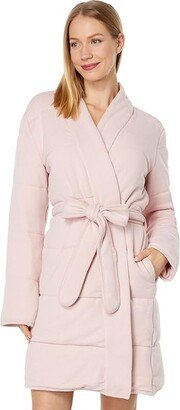 Quilted Dreams Robe (Pink Clay) Women's Pajama