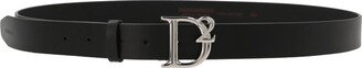 Logo Plaque Buckle Belt-BA