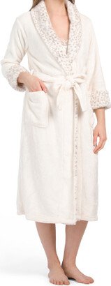 TJMAXX Plush Lynx Robe For Women