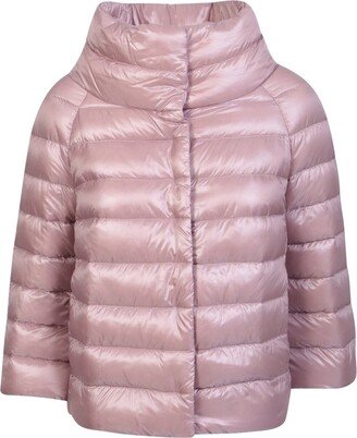 Sofia Three Quarter-Sleeved Quilted Puffer Jacket