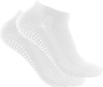 2-Pack Gripper Ankle Socks