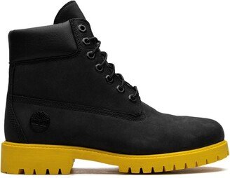 Heritage 6 in waterproof Black Nubuck boots
