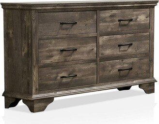 Jacobia 6 Drawer Dresser Gray - HOMES: Inside + Out