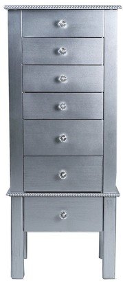 Hives & Honey Hannah Silver Jewelry Armoire