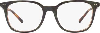 Polo Ralph Lauren Eyewear Rectangular Frame Glasses-AB