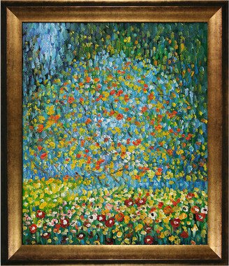 Hand Painted Museum Masters Apple Tree I By Gustav Klimt