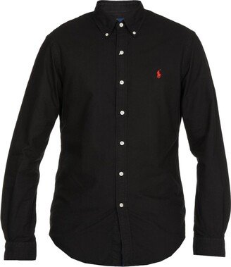 Logo Embroidered Shirt-AF