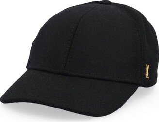 Logo Plaque Baseball Cap-AA