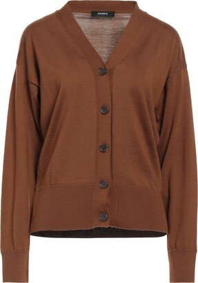 ALPHA STUDIO Cardigan Brown-AA