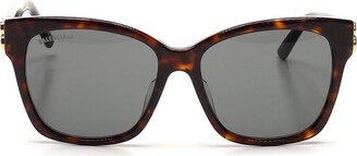 Balenciaga Eyewear Dynasty Square Frame Sunglasses-AB