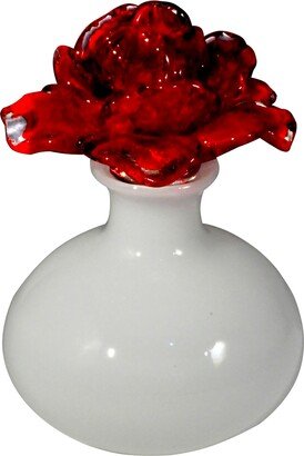 Red Rose Perfume Bottle