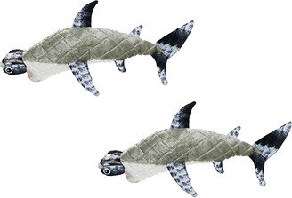 Mighty Ocean Hammerhead, 2-Pack Dog Toys