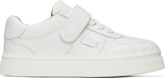 White Strap Lauren Sneaker