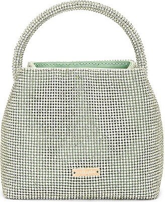 Solene Mini Top Handle Bag in Sage