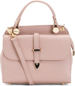 TJMAXX Leather Dual Entry Satchel