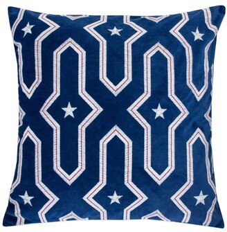 Star Independence Day Square Decorative Throw Pillow