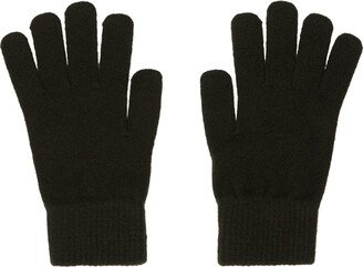 Khaki Ribbed Gloves