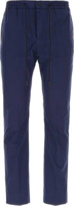 PT Torino Drawstring Straight-Leg Stretched Trousers-AA