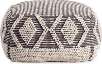 Chippewa Pouf Gray/Ivory