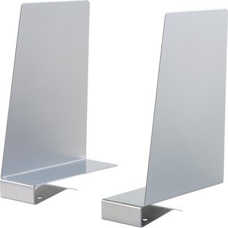 Elfa Classic Solid Shelf Book Supports Platinum Pkg/2