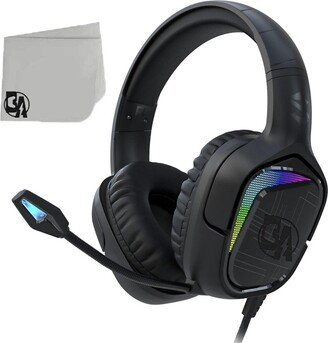 Bolt Axtion Wired Gaming Headset with Ultra-Clear Bendable Mic 50mm Dynamic Drivers