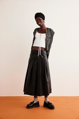 Veronica Vegan Midi Skirt