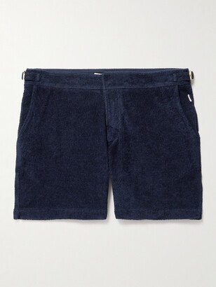 Bulldog Slim-Fit Cotton-Terry Shorts