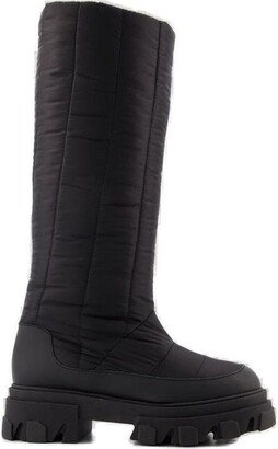 Slip-On Puffer Boots-AA