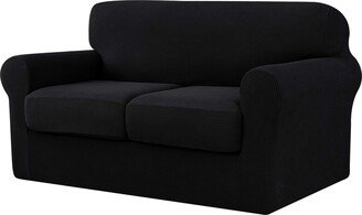 Ouka 3 Pieces Sofa Covers for 2 Separate Cushion Couch