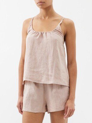 The Strappy Linen Pyjamas