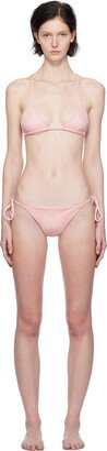 Praying SSENSE Exclusive Pink Holy Trinity Bikini