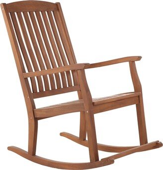 Oiled Premium Teak Rocking Chair