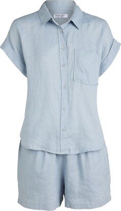 Gingerlilly Sleepwear Renata Linen Pyjama