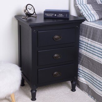 Handmade Easterbrook Black Nightstand