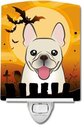 Halloween French Bulldog Ceramic Night Light