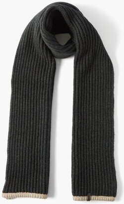 Ribbed Cashmere Scarf