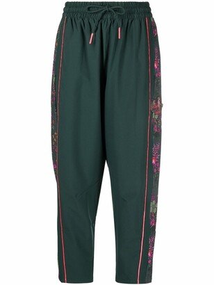 Side Floral Print Track Pants