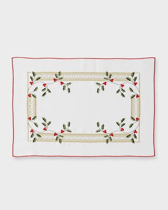 Holly Berry Placemats, Set of 4