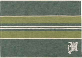 Mindthegap Szepviz Stripe Monogrammed Linen Placemat Set