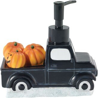 Avanti Black Truck with Pumpkins Lotion Pump - Multicolor