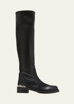 Mercer Bold Leather Knee Boots